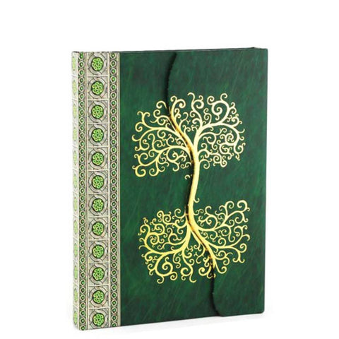 Celtic Tree of Life Hardcover Journal 5x7 200 Pages Magnetic Lo Scarabeo