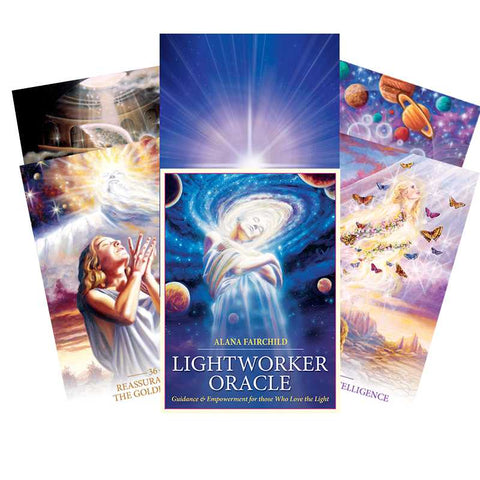 Lightworker Oracle Tarot Deck by Blue Angel 44 Cards & Guidebook