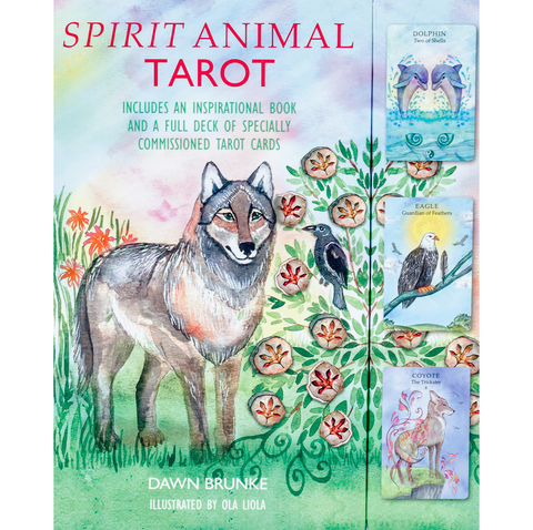 Spirit Animal Tarot Cards & Book Cico Books By Dawn Brunke & Ola Liola NEW