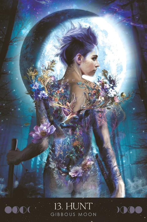 Moon Temple Oracle Card Deck & Guidebook by Blue Angel Publishing