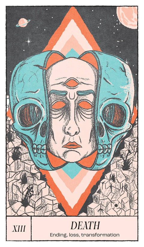 Crossed Destinies Tarot Deck 78-Card Marseille Style + Guidebook Rockpool
