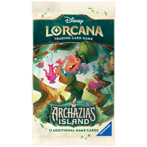 Disney Lorcana Archazia's Island Booster Pack 12 Cards English TCG