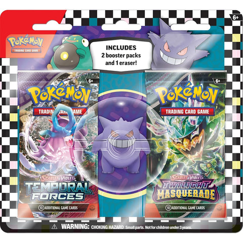 Pokémon Scarlet & Violet Eraser Blister (Gengar)