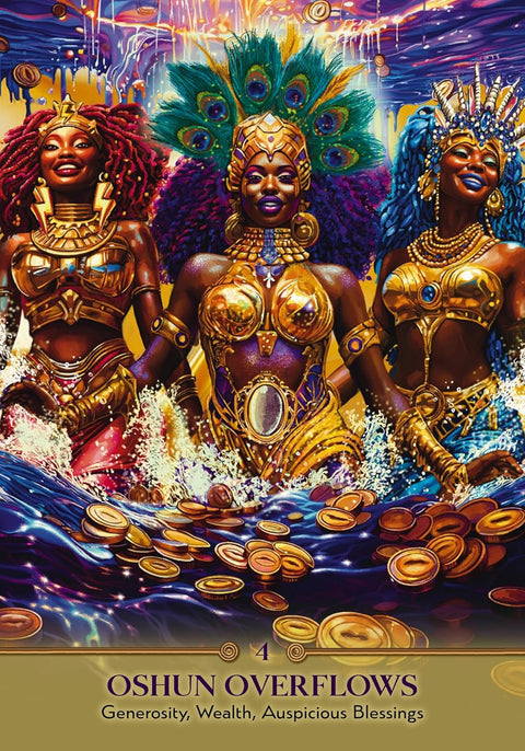 Faces of Oshun Oracle Deck by Hay House 44 Cards & Guidebook