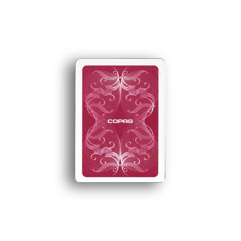 Copag Centennial 100% Plastic Poker Cards Deck Red Jumbo Index
