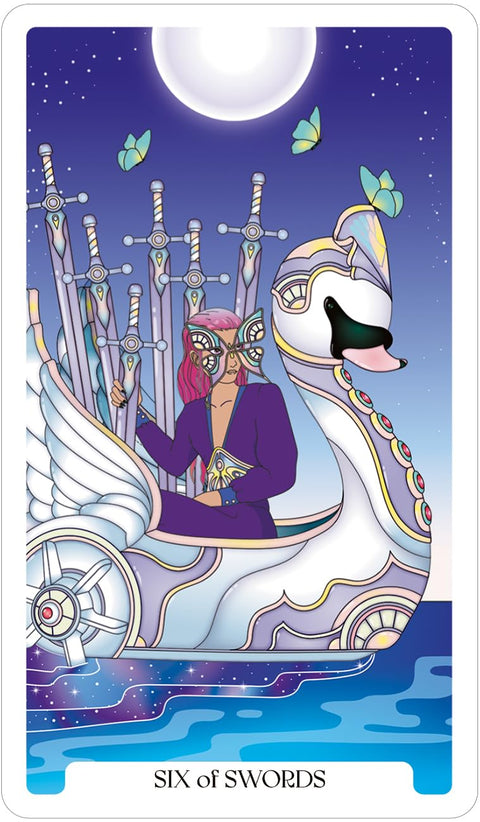 Stellar Vault Tarot Deck 78 Cards with Guidebook by U.S. Games Systems