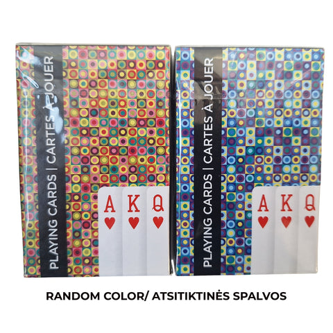 Piatnik Dots Bridge Playing Cards Deck Red or Blue Random Color