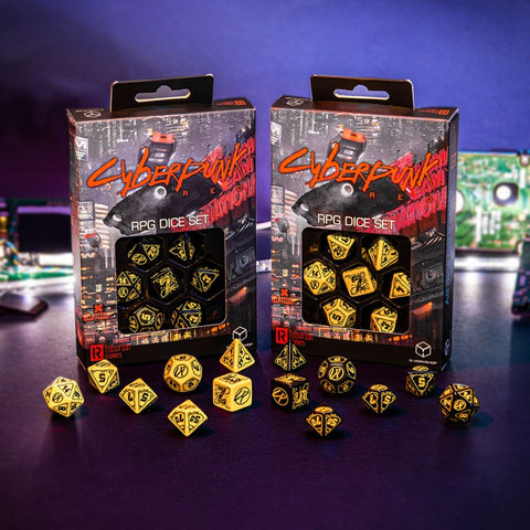 Cyberpunk Red Rpg Dice Set Wet Work Roleplaying Games Q-Workshop Dnd Roll NEW