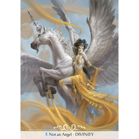 Unicorns Oracle Cards Deck By Paolo Barbieri Esoteric Telling Lo Scarabeo NEW