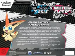 Pokemon TCG Victini Illustration Collection Box SV Black Bolt White Flare