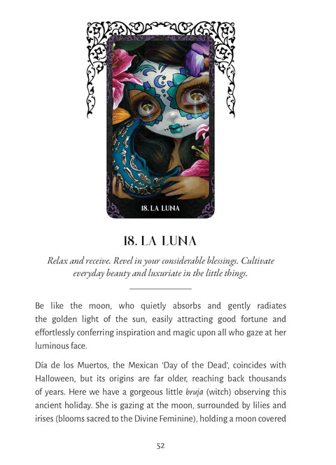 Blue Angel The Halloween Forever Oracle Cards Deck & Guidebook