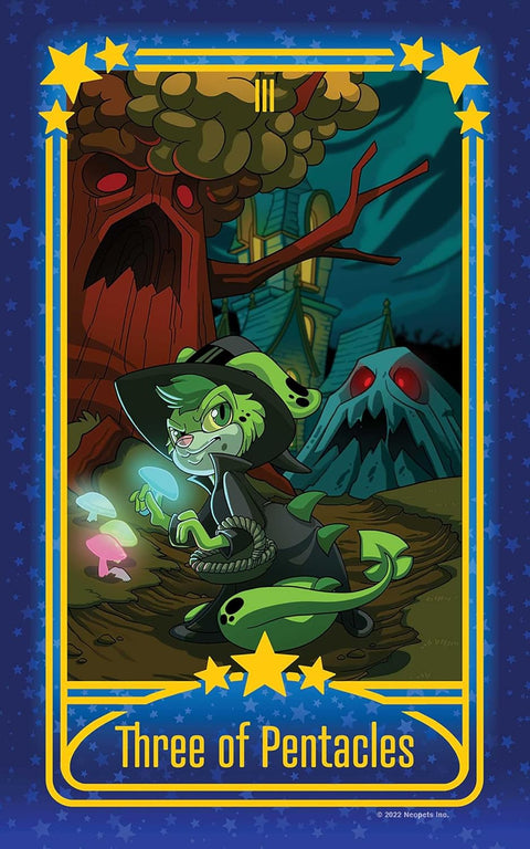 Neopets Official Tarot Deck Faerie Edition 78 Cards w/ Guidebook
