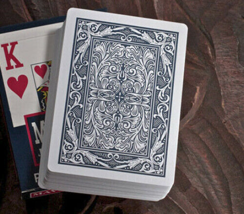 Maverick Blue Playing Cards Jumbo Index Deck Poker Magic Tricks Quality
