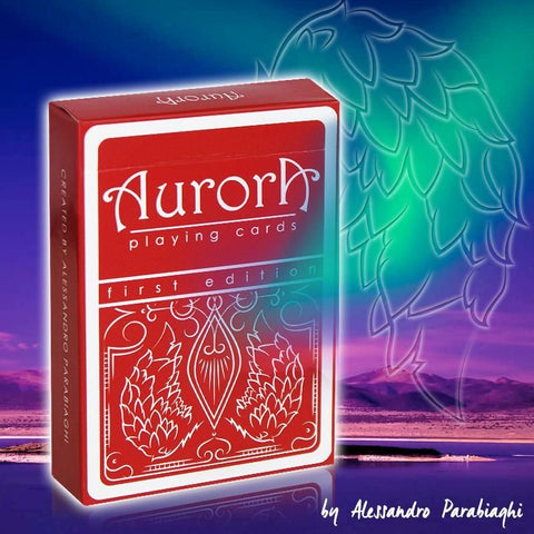 Aurora Marked Playing Cards by Difatta Poker Deck USPCC Silver Foil