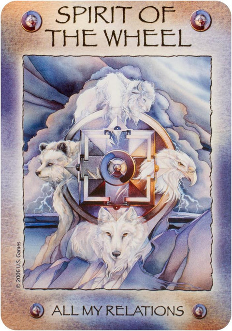 Spirit of the Wheel Meditation Oracle Deck by US Games, 40 Cards