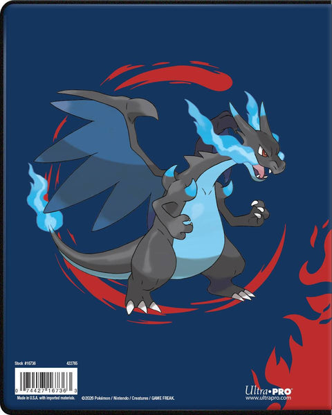 Mega Charizard X And Y 4-pocket Portfolio For The Pokémon Tcg Ultra Pro