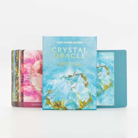 Crystal Oracle Cards Second Edition Deck by Toni Carmine Salerno Blue Angel