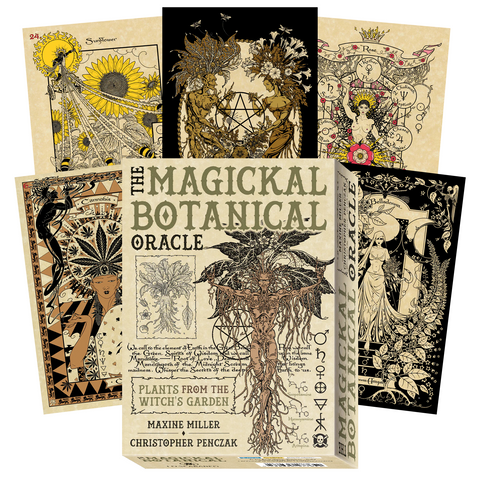 The Magickal Botanical Oracle Cards Deck Lo Scarabeo By Miller & Penzack NEW