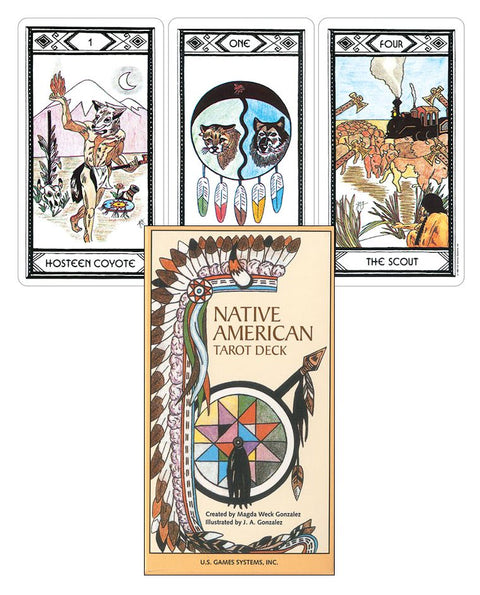 Native American Tarot Deck 78 Cards by US Games Systems with Guidebook