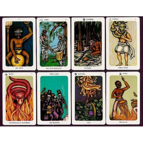 New Orleans Voodoo Tarot Deck & Book Set Louis Martinie Destiny