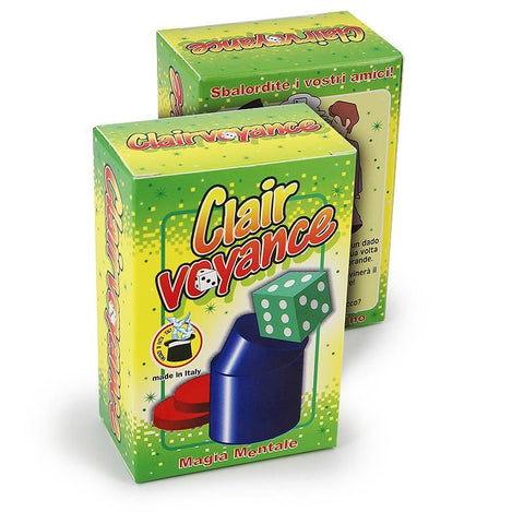 Clairvoyance Die Mentalism Magic Trick Mind Reading Cylinder Set by Difatta