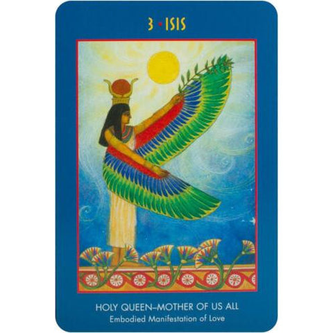 The Anubis Oracle Cards Deck & Guidebook Egyptian Divination Set
