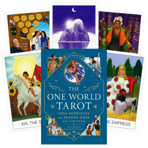 The One World Tarot 78 Card Deck & Guidebook Set by US Games Systems