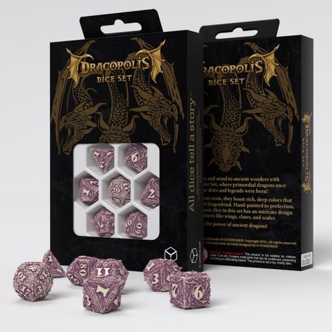Dracopolis The Yucatan Featherwing Dice Set Q-WORKSHOP