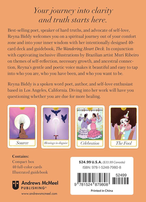 The Wandering Heart Oracle Cards Deck Guidebook Andrews Mcmeel Publishing Amp11