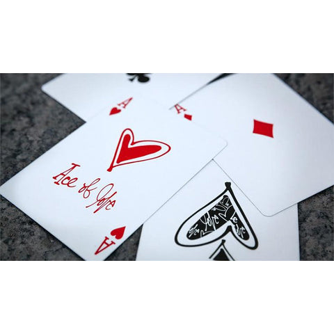 Love Me Red Theory 11 Playing Cards Deck Magic Tricks Sealed Made In USA