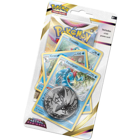 Pokemon TCG Astral Radiance Checklane Blister Feraligatr Promo Pack ENG