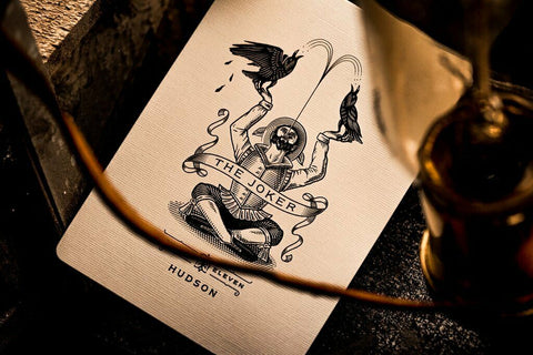 Black Hudson Theory 11 Premium Playing Cards Deck Magic Tricks Gold Sealed