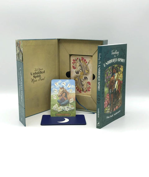 Unbridled Spirit Horse Tarot Deck by Llewellyn with Full-Color Guidebook