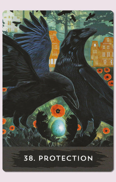 Urban Crow Oracle Cards Deck & Guidebook