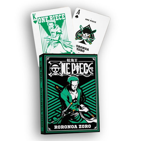 One Piece Roronoa Zoro Playing Cards, Official 54-Card Poker Deck
