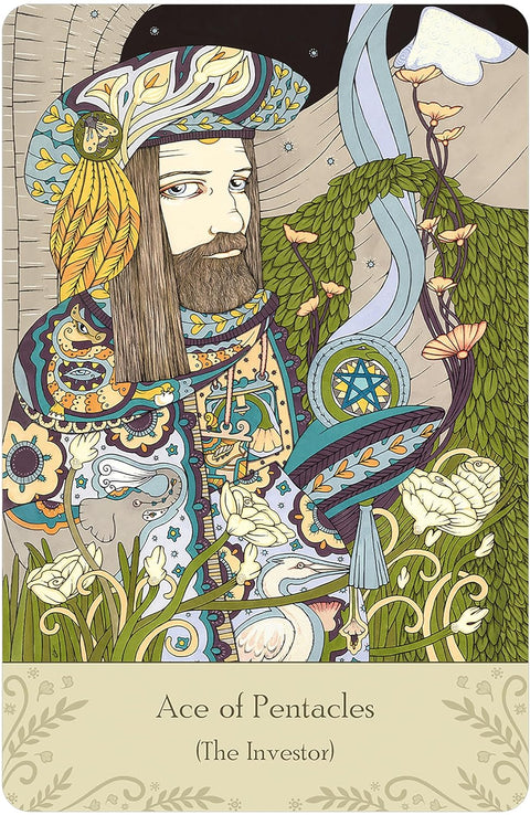 Universal Folk Tarot Cards Deck & Guidebook Healing US Games Systems