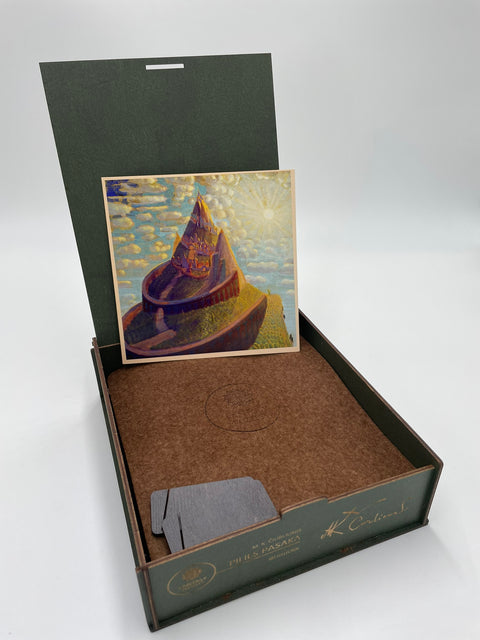 M.K. Ciurlionis Tale of the Castle 150pc Wooden Jigsaw Puzzle M