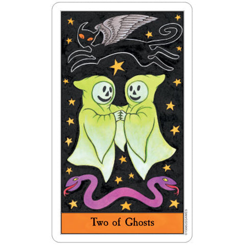 Halloween Tarot Deck in Tin by Kipling West 78 Cards US Games Systems