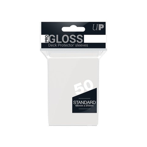 Ultra PRO Pro-Gloss Deck Protector Sleeves Standard Size 66x91mm 50ct TCG