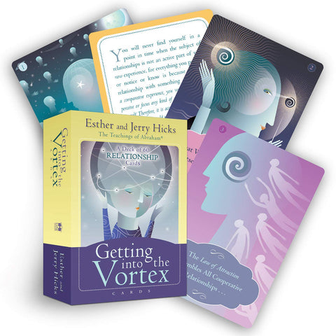 Getting Into The Vortex Relationship Cards Deck & Guidebook Hay House Hicks NEW