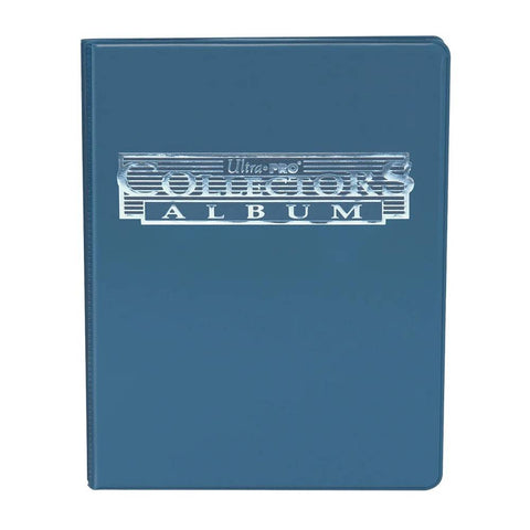 Ultra Pro 4-Pocket Trading Card Album Portfolio Blue 80 Card Storage