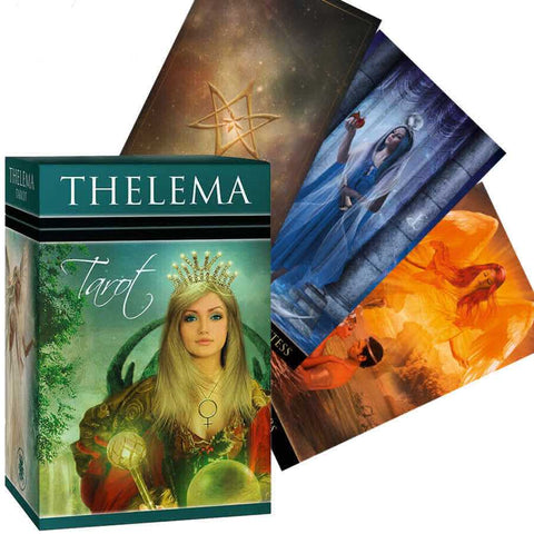 Thelema Tarot Deck Cards Lechner Lo Scarabeo Esoteric Fortune Telling NEW