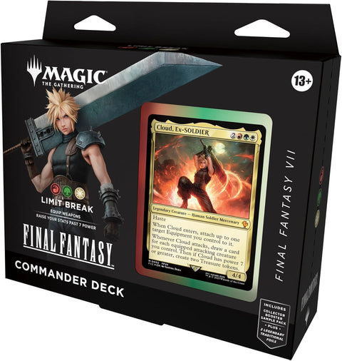 MTG Final Fantasy VII Limit Break Commander Deck Ready to Play
