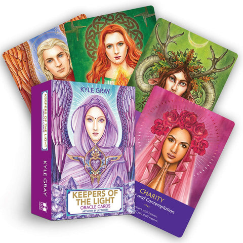 Keepers Of The Light Oracle Cards Deck And Guidebook Hay House By Kyle Gray NEW