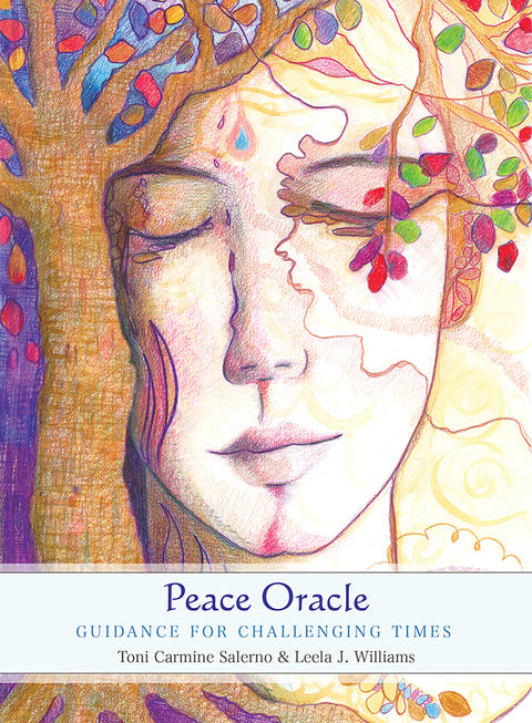 Peace Oracle Deck Cards Toni Carmine Esoteric Telling Blue Angel NEW