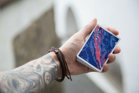 Fluid Playing Cards by Hadzhi S4T Poker Magic Deck Cartamundi B9