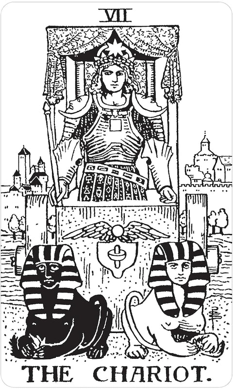 Black & White Rider-Waite Tarot Cards Deck & Guidebook US Games Systems