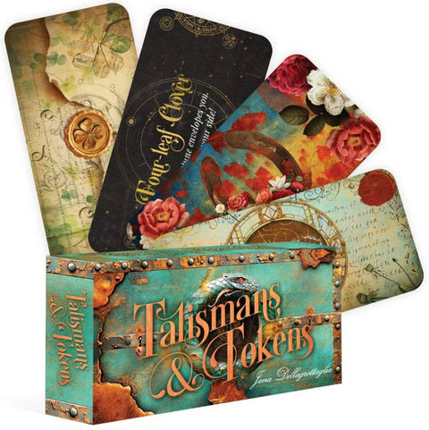 Talismans & Tokens 40-Card Oracle Deck by Jena Dellagrottaglia Rockpool