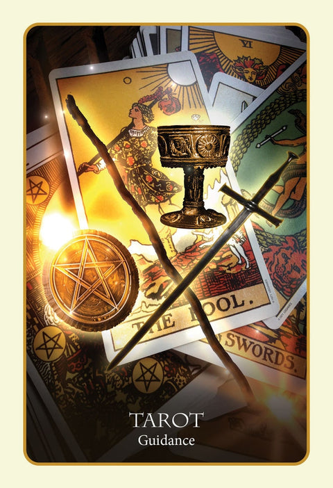 Divination of the Ancients Oracle Tarot 45 Card Deck Blue Angel New