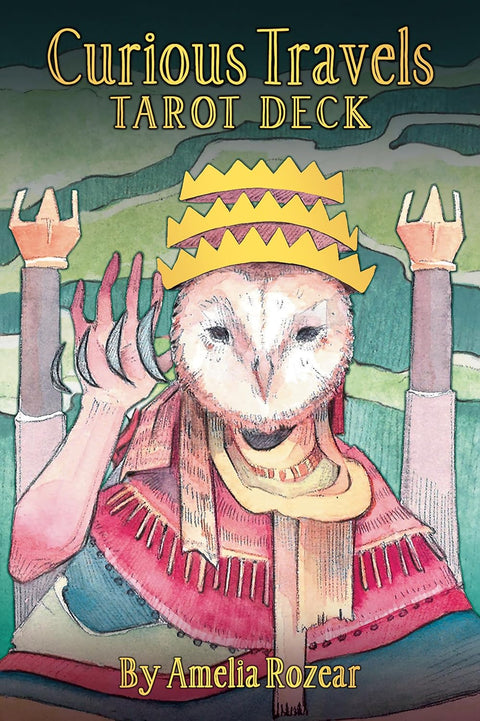 Curious Travels Tarot Deck 79 Cards Gilded with Guidebook by US Games